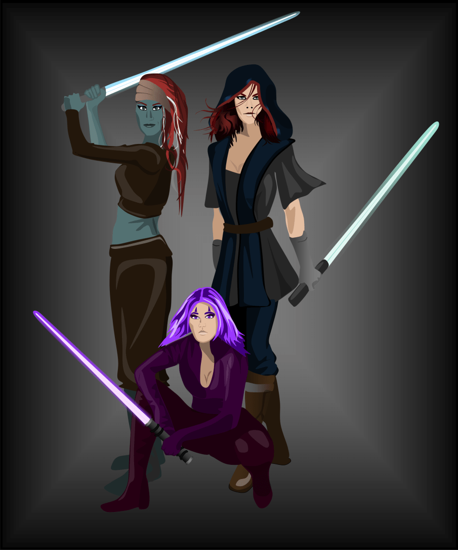 jedi knights x3